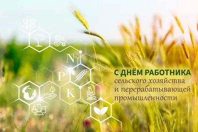 Поздравляем с Днём работников сельского хозяйства и перерабатывающей  промышленности! - Уралбиовет