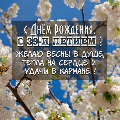 купить торт на день рождения на 39 лет c бесплатной доставкой в  Санкт-Петербурге, Питере, СПБ