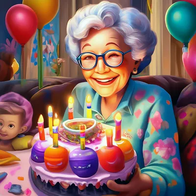 С Днем Рождения, бабушка - открытки и поздравления (50 ФОТО)
