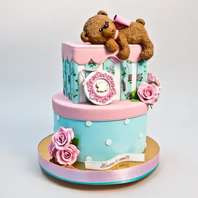 Торт девочке на 1 год (70+ фото) | Торт для девочки, Торт, Праздничные торты