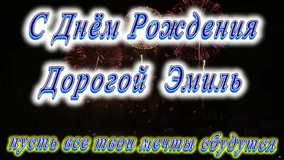 С днем рождения, Эмиль! / Новости детей / Новости и события /  Благотворительный фонд Обыкновенное чудо