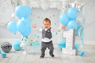Отправить фото с днём рождения 1 год для малыша - С любовью, Mine-Chips.ru