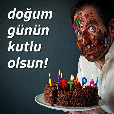 Открытки с днем рождения на турецком - 78 фото