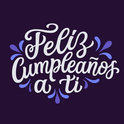 Feliz Cumpleanos, с днем рождения в испанском языке Стоковое Фото -  изображение насчитывающей торт, торжество: 27953126