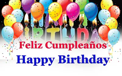 Feliz Cumpleanosс Днем Рождения На Испанском Языке Карты — стоковая  векторная графика и другие изображения на тему День рождения - iStock