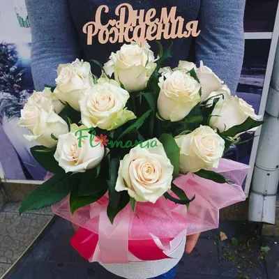 Пионовидные розы и пионы в коробке – розы с доставкой по Москве и  Московской области