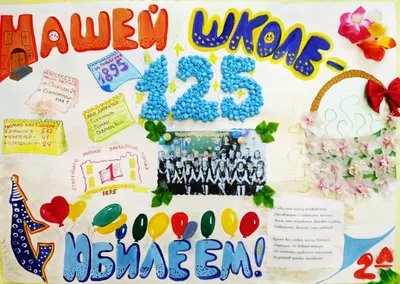 Поделка С днем рождения, любимая школа №272162 - «Открытка своими руками»  (19.12.2021 - 14:25)