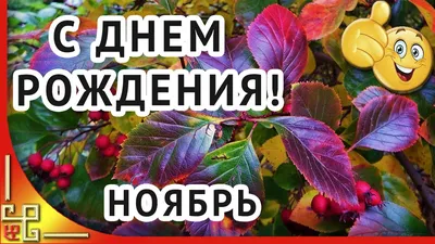 Поздравляем именинников ноября