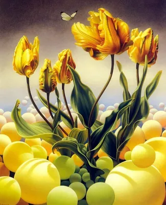 Жёлтые тюльпаны (Виолла-52) / Стихи.ру