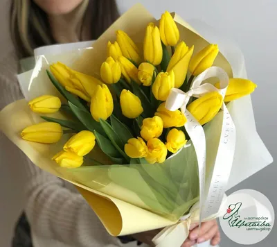 Желтые тюльпаны картинки с днем рождения - 65 фото