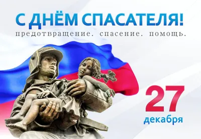 27 декабря – День спасателя МЧС России