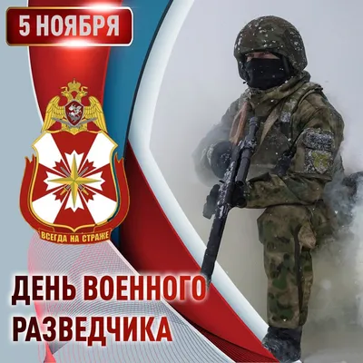 5 ноября - День военной разведки. С праздником! #военнаяразведка #разв... |  TikTok