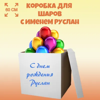 Картинка руслан, поздравляю с Днем Рождения! - поздравляйте бесплатно на  otkritochka.net