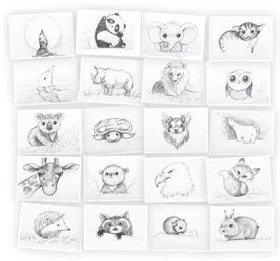 Набор для вышивки с изображением животных, для детей | AliExpress
