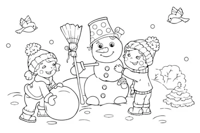 Зима коллаж игр детей стоковое фото. изображение насчитывающей счастье -  46090320