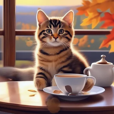 ЛЕТНЕЕ 🐾😽💗😸🐾 УТРО ДОБРОЕ! | Иллюстрации кошек, Самые милые животные,  Забавные зверюшки