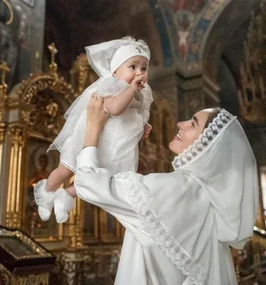 Ольга Орлова показала фото с крещения трёхмесячной дочери