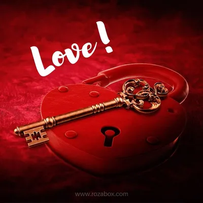 Красная картинка с замочком для любимой женщины от мужчины… признание в  любви. Оригинальная фотография для влюбленных Делитесь ром… | Картинки,  Открытки, Влюбленные