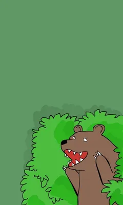 Ловля медведя / Мюнхаузен :: медведь :: кошмар зеленого :: веселая охота /  смешные картинки и другие приколы: комиксы, гиф анимация, видео, лучший  интеллектуальный юмор.