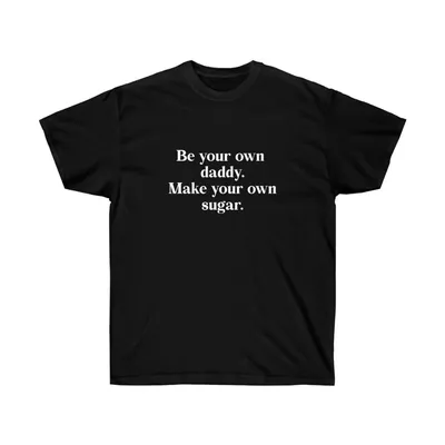 Забавная графическая футболка Sugarbaby с надписью «сделай свой собственный  папа», футболка со слоганом, забавная яркая хлопковая Футболка 90-х, топ  унисекс | AliExpress