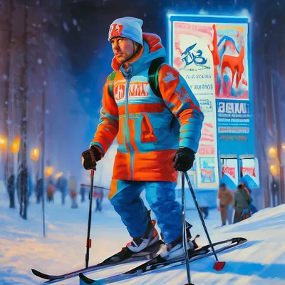 Плакат с надписью \"Сергей - чемпион …» — создано в Шедевруме