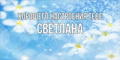 Кружка Be Happy \"FLORA\" с именем \"Светлана\" - купить в Москве, цены на  Мегамаркет