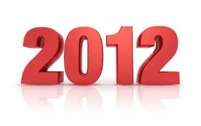 Новый год 2012» огненная надпись — обои на рабочий стол — Abali.ru