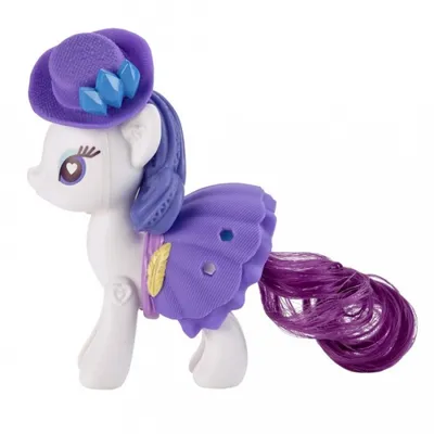 Игрушка мягкая My Little Pony Пони Рарити волосами E0437EU4 купить по цене  199 ₽ в интернет-магазине Детский мир