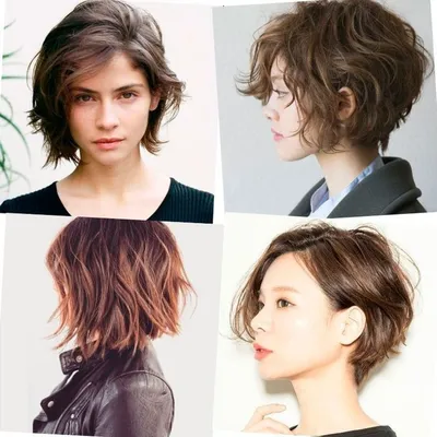 Tips for styling short hair - mykinglist.com | Идеи причесок, Короткие  стрижки, Стрижка для волнистых волос