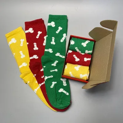 Набор мужских разноцветных носков с принтами подарочный бокс носков с  приколами для парня 3 шт (ID#1944827496), цена: 279 ₴, купить на Prom.ua