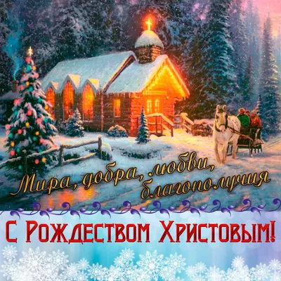 Christmas: history, omens, traditions | Рождественские изображения,  Рождественские поздравления, Рождество христово