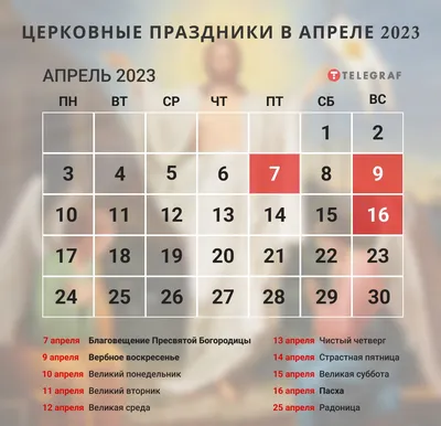 Церковные православные праздники в мае 2023 в России: календарь на месяц