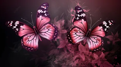Красивые картинки с бабочками и цветами - 74 фото