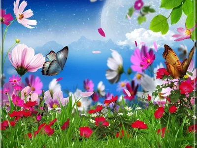 Butterflies and flowers. Бабочки и цветы. PNG. в 2023 г | Цветочные  картины, Картины в стиле абстрактного искусства, Рисунки