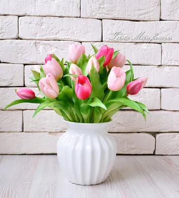 Букет из тюльпанов разных цветов - заказать доставку цветов в Москве от  Leto Flowers