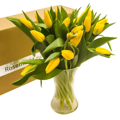ЭТъЮД Цветы тюльпаны силиконовые в вазу