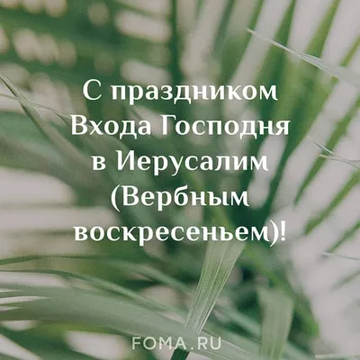 С наступающим Вербным воскресеньем 2021 – картинки, открытки и поздравления  в стихах - Events | Сегодня