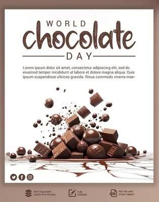 С всемирным днем шоколада, сладкоежки!