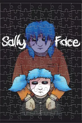 Плакат \"Салли Фейс, Sally Face\", 60×43см (ID#1009608650), цена: 190 ₴,  купить на Prom.ua