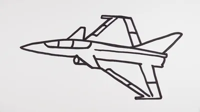 Как нарисовать самолет за 9 шагов