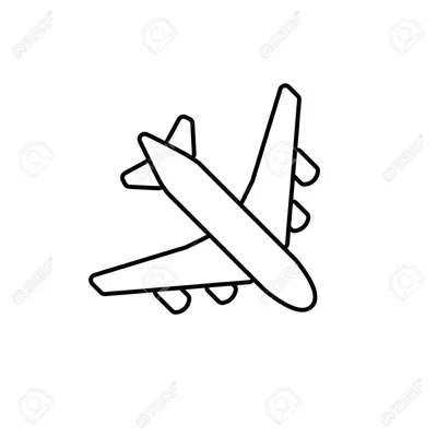 Самолет детский рисунок - 73 фото