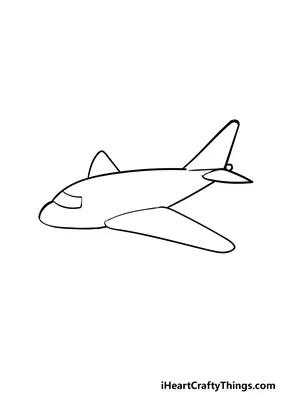 Идеи для срисовки самый легкие самолета (86 фото) » идеи рисунков для  срисовки и картинки в стиле арт - АРТ.КАРТИНКОФ.КЛАБ