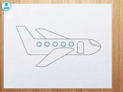 Раскраски самолет для 3 лет (51 фото) » рисунки для срисовки на Газ-квас.ком