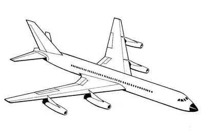 Самолет детский рисунок карандашом - 75 фото