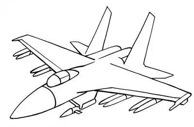 How to draw an airplane. Simple drawing. Как нарисовать самолет. Просто...  | Детские рисунки, Самолет, Рисунок