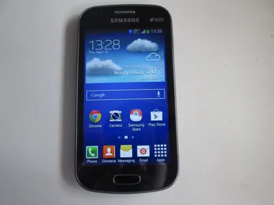 Samsung Galaxy Y Duos GT-S6102 160 MB Smartphone, 3.1\" LCD 240 x 320, 832  MHz, Android 2.3.6 Gingerbread, 3G, Black - Walmart.com