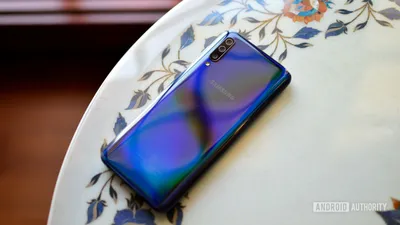 Характеристики Смартфон Samsung Galaxy A50 128Gb, SM-A505F, синий (1131463)  смотреть в СИТИЛИНК