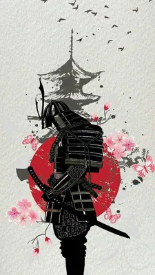 Человек в костюме самураев с шпагой Стоковое Фото - изображение  насчитывающей ножны, боевой: 74528074