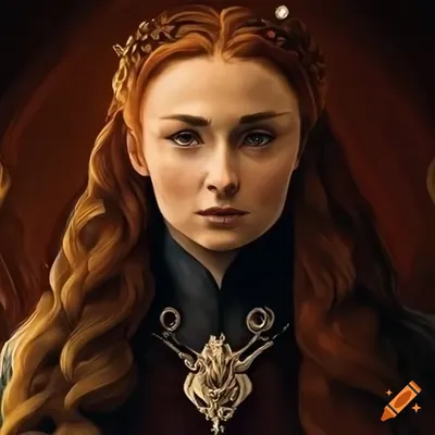 Sansa and Sandor | Game of thrones art, The hound and sansa, Sansa