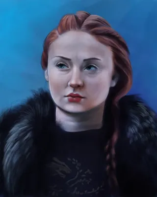 Sansa Stark #1 Drawing by Vanessa Cole - Fine Art America